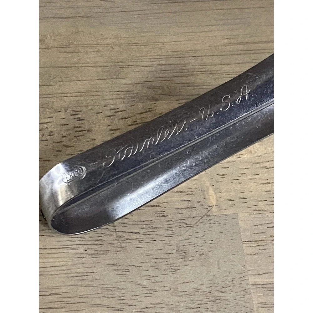 Vtg EKCO Floating Blade Peeler Serrated Vegetable Potato Stainless Steel USA